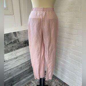Vintage linen blend pants